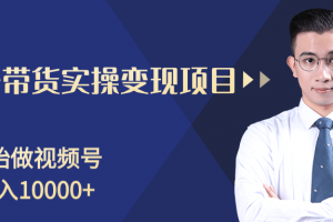 柚子分享课：微信视频号变现攻略，新手零基础轻松日赚千元